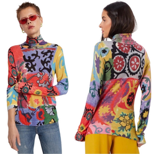 Desigual Oshawa cashmere blend turtleneck